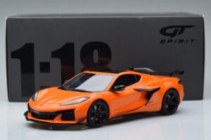 Chevrolet Corvette C8 Z06 Oranžový GT Spirit 1:18 GT417 Živica – obrázok 6 z 6