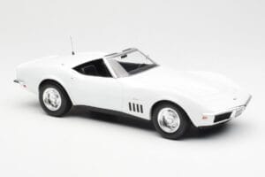 Chevrolet Corvette C3 Kabriolet Can-Am Biely Norev 1:18 189038 Kov – obrázok 4 z 6