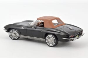 Chevrolet Corvette C2 Sting Ray Kabriolet Norev 1:18 189055 Kov – obrázok 2 z 3