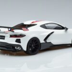 Chevrolet Hennessey Corvette C8 Arctic Biely GT Spirit 1:18 GT317 Živica - image 2 of 6