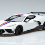 Chevrolet Hennessey Corvette C8 Arctic Biely GT Spirit 1:18 GT317 Živica