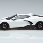 Chevrolet Hennessey Corvette C8 Arctic Biely GT Spirit 1:18 GT317 Živica - image 3 of 6