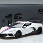 Chevrolet Hennessey Corvette C8 Arctic Biely GT Spirit 1:18 GT317 Živica - image 6 of 6