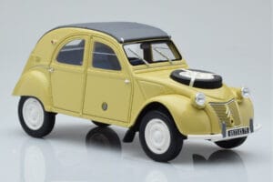 Citroen 2CV Sahara Žltý Otto 1:18 OT1027 Živica – obrázok 4 z 6