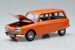 Citroen Ami 8 Break Tenere Oranžová Norev 1:18 181674 Kov – obrázok 2 z 7