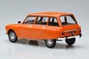 Citroen Ami 8 Break Tenere Oranžová Norev 1:18 181674 Kov – obrázok 6 z 7