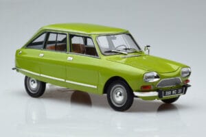 Citroen Ami 8 Club Iris Zelená Norev 1:18 181677 Kov – obrázok 5 z 7