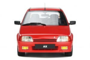 Citroen AX Sport Červený Otto 1:18 OT799 Živica – obrázok 4 z 5