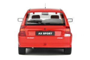 Citroen AX Sport Červený Otto 1:18 OT799 Živica – obrázok 5 z 5