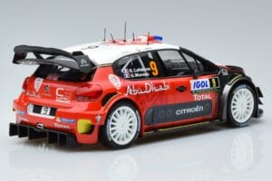 Citroen C3 WRC #9 S. Lefebvre / G. Moreau Tour de Corse 2017 Norev 1:18 181633 Kov – obrázok 2 z 6