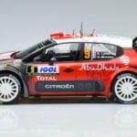 Citroen C3 WRC #9 S. Lefebvre / G. Moreau Tour de Corse 2017 Norev 1:18 181633 Kov - image 3 of 6
