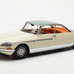 Citroen DS 21 Le Leman Kabriolet Slonová Kosť a Zelená Norev 1:18