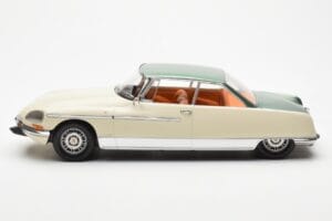 Citroen DS 21 Le Leman Kabriolet Slonová Kosť a Zelená Norev 1:18 181751 Kov – obrázok 3 z 6
