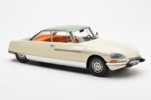 Citroen DS 21 Le Leman Kabriolet Slonová Kosť a Zelená Norev 1:18 181751 Kov – obrázok 4 z 6