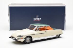 Citroen DS 21 Le Leman Kabriolet Slonová Kosť a Zelená Norev 1:18 181751 Kov – obrázok 6 z 6