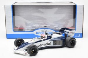 Brabham BT52 #5 N. Piquet Brazilian GP F1 World Champion 1983 MCG 1:18 MCG18618F Kov – obrázok 6 z 6