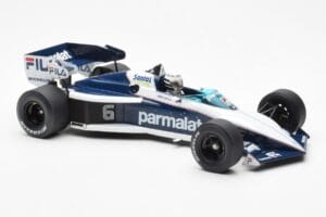 Brabham BT52 #6 R. Patrese South African GP 1983 MCG 1:18 MCG18619F Kov – obrázok 4 z 6
