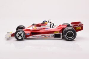 Ferrari 312 T2B #12 C. Reutemann Swedish GP 1977 MCG 1:18 MCG18625F Kov – obrázok 3 z 6