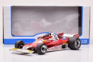 Ferrari 312 T2B #12 C. Reutemann Swedish GP 1977 MCG 1:18 MCG18625F Kov – obrázok 6 z 6