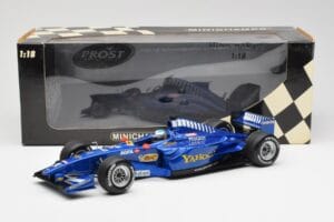 Prost AP03 Peugeot #14 J. Alesi F1 Showcar 2000 Minichamps 1:18 180000084 Živica – obrázok 6 z 6