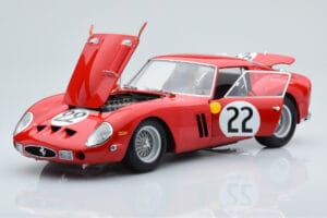 Ferrari 250 GTO #22 24 Hours of Le Mans 1962 Kyosho 1:18 08438B Kov – obrázok 2 z 10