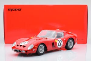 Ferrari 250 GTO #22 24 Hours of Le Mans 1962 Kyosho 1:18 08438B Kov – obrázok 10 z 10