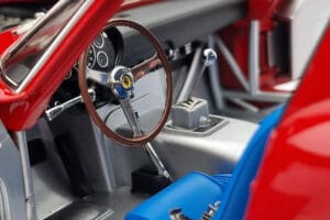 Ferrari 250 GTO Červený Kyosho 1:18 08438R Kov – obrázok 8 z 10