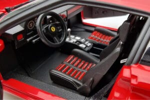 Ferrari 288 GTO Červený Hot Wheels 1:18 J8248-0510 Kov – obrázok 7 z 10