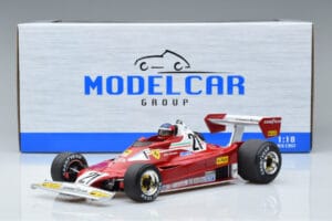 Ferrari 312 T2 B #21 G. Villeneuve Canadian GP 1977 MCG 1:18 MCG18623F Kov – obrázok 6 z 6