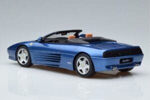 Ferrari 348 Spider Modrý GT Spirit 1:18 GT333 Živica – obrázok 5 z 6