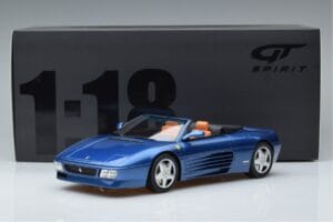 Ferrari 348 Spider Modrý GT Spirit 1:18 GT333 Živica – obrázok 6 z 6