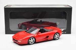 Ferrari F355 Spider Červený GT Spirit 1:18 GT453 Živica – obrázok 6 z 6