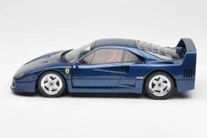 Ferrari F40 Modrý GT Spirit 1:18 GT914 Živica – obrázok 3 z 6