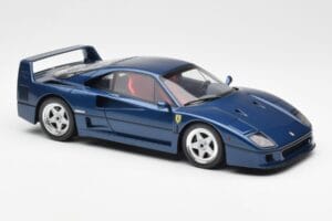 Ferrari F40 Modrý GT Spirit 1:18 GT914 Živica – obrázok 4 z 6