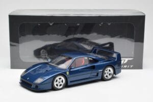 Ferrari F40 Modrý GT Spirit 1:18 GT914 Živica – obrázok 6 z 6