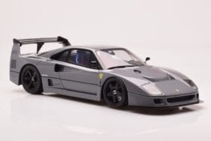 Ferrari F40 Competizione Nardo Šedý GT Spirit 1:18 GT442 Živica – obrázok 4 z 6