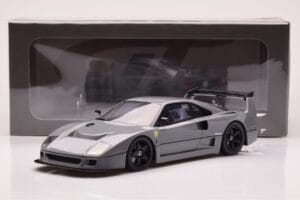 Ferrari F40 Competizione Nardo Šedý GT Spirit 1:18 GT442 Živica – obrázok 6 z 6