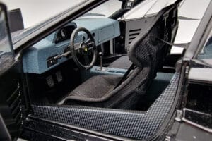 Ferrari F40 Lightweight Čierny Kyosho 1:18 08412BK Kov – obrázok 11 z 12