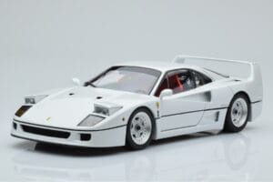 Ferrari F40 Perleťová Biela Kyosho 1:18 08416PW-G