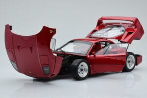 Ferrari F40 Červený Metalický Asia Exclusive Kyosho 1:18 08416RM-G Kov – obrázok 2 z 14