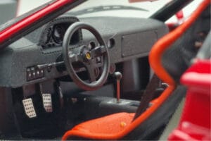 Ferrari F40 Červený Metalický Asia Exclusive Kyosho 1:18 08416RM-G Kov – obrázok 12 z 14