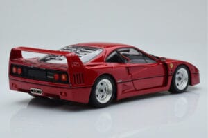 Ferrari F40 Červený Metalický Asia Exclusive Kyosho 1:18 08416RM-G Kov – obrázok 3 z 14