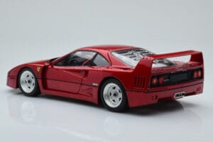 Ferrari F40 Červený Metalický Asia Exclusive Kyosho 1:18 08416RM-G Kov – obrázok 8 z 14