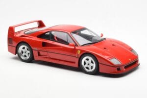 Ferrari F40 Červený GT Spirit 1:18 GT291 Živica – obrázok 4 z 5