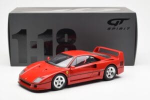Ferrari F40 Červený GT Spirit 1:18 GT291 Živica – obrázok 5 z 5