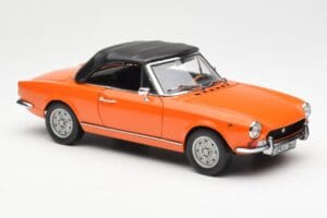 Fiat 124 BS Oranžový Sun Star 1:18 4906 Kov – obrázok 6 z 8