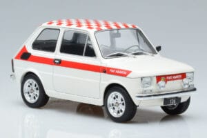 Fiat 126 Abarth Biely MCG 1:18 MCG18325 Kov – obrázok 4 z 6