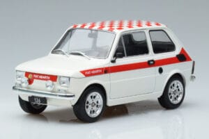 Fiat 126 Abarth Biely MCG 1:18 MCG18325 Kov