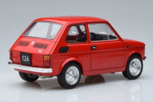 Fiat 126 Červený MCG 1:18 MCG18323 Kov – obrázok 2 z 6