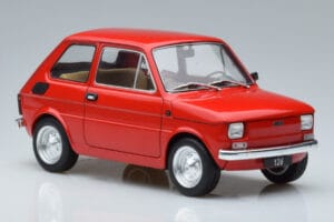 Fiat 126 Červený MCG 1:18 MCG18323 Kov – obrázok 4 z 6